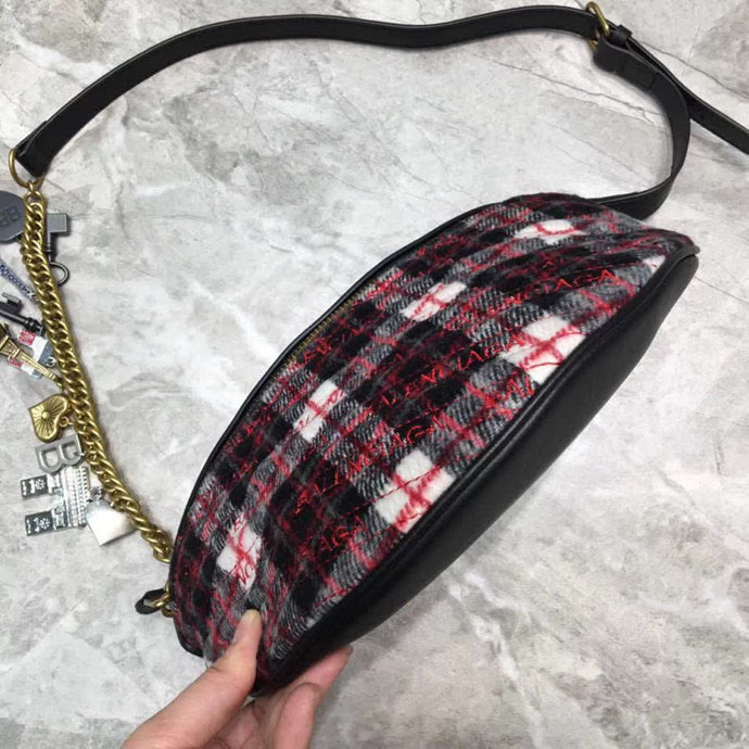 BALENCIAG巴黎世家 新品 Souvenir系列腰包 單肩包 鐵塔掛繩  BL1736